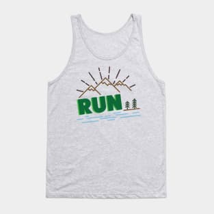 Run into the Mountains Tank Top